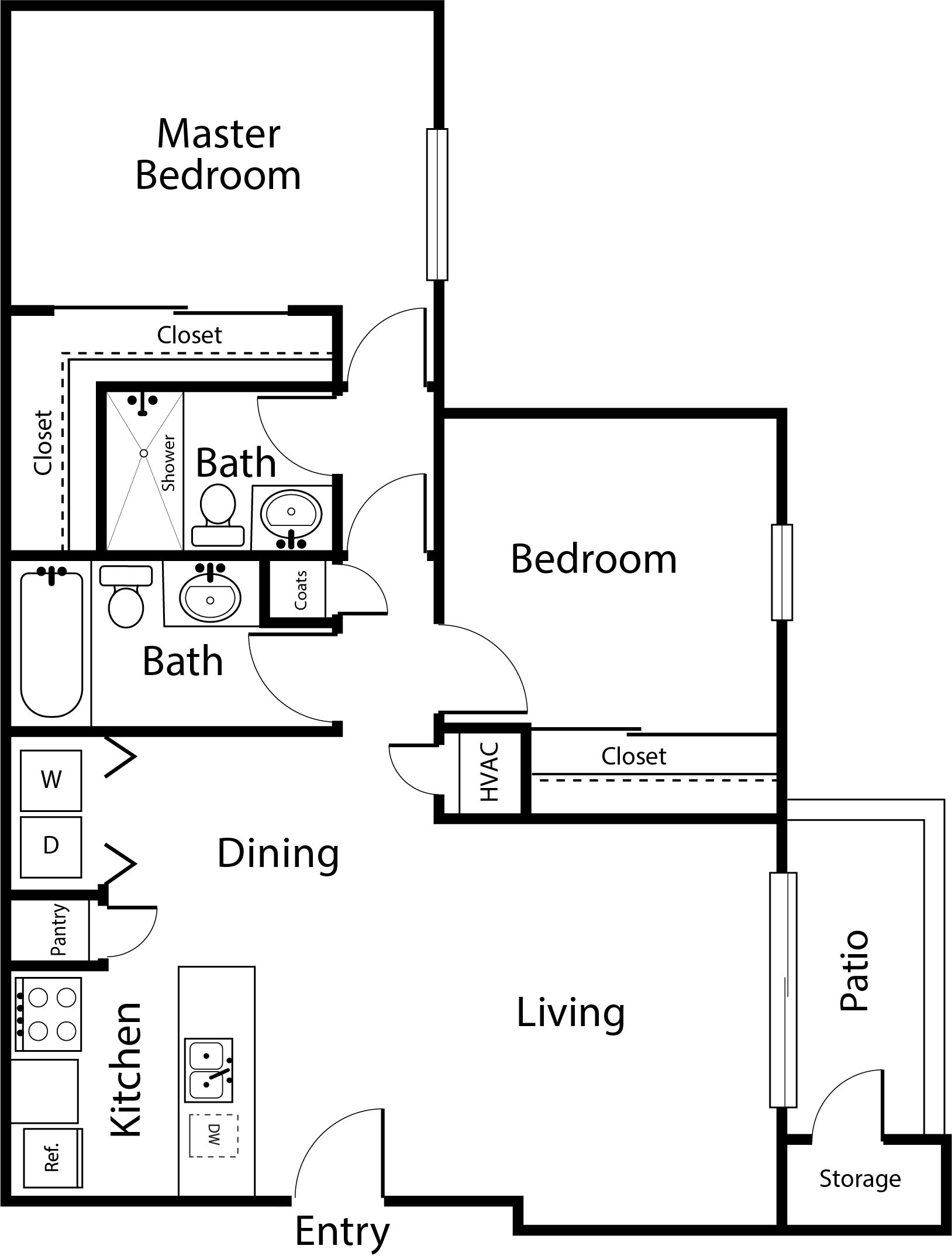 The George Floor Plan 6